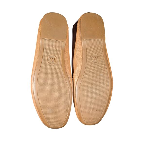 Michael Kors Tan Loafer Womens Size 7 Excellent Condition, Cushioned Insole - Picture 10 of 12